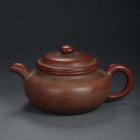 Chinese ancient celebrity purple clay teapot