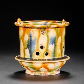 Chinese three-color tea ware, Tang Dynasty