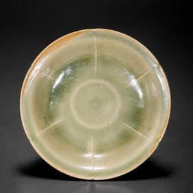 Celadon plate of Yaozhou ware, late Tang and Five Dynasties, China