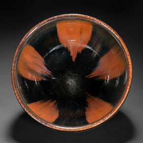 Iron embroidered bowls from Cizhou ware, Northern Song Dynasty of China