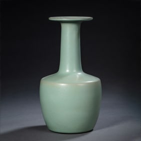 Celadon vase with sticks in Song Dynasty of China