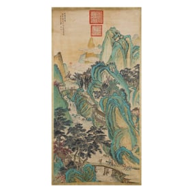 Landscape by Wang Hui