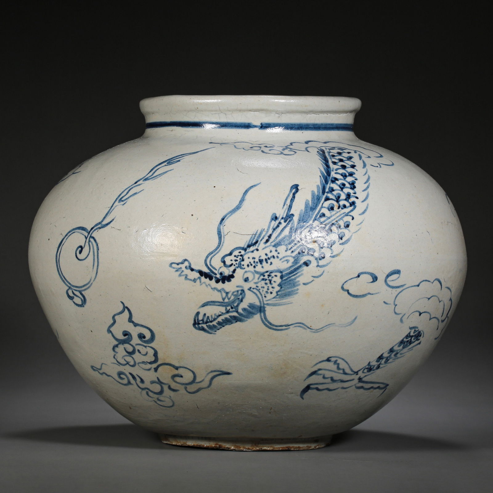 Korean dragon jar of the Goryeo era (1 of 10)