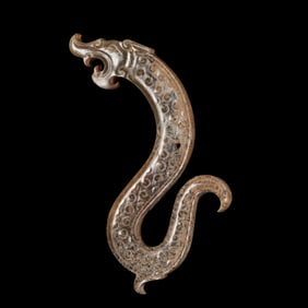 Chinese Warring States Period Jade Dragon