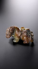 Chinese Han Dynasty Jade Beasts