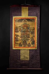 Chinese Qing Dynasty Thangka