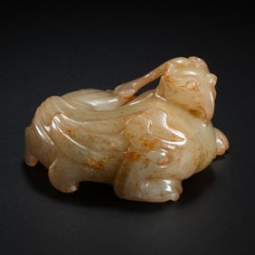 Chinese Han Dynasty Jade Phoenix Bird