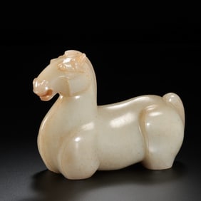 Chinese Han Dynasty Jade Horse