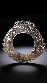 Chinese Han Dynasty Jade Bi