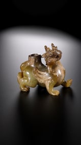 Chinese Han Dynasty Jade Beasts