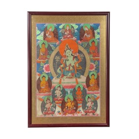 Chinese Qing Dynasty Thangka