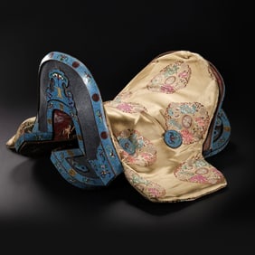 Chinese Qing Dynasty Saddle