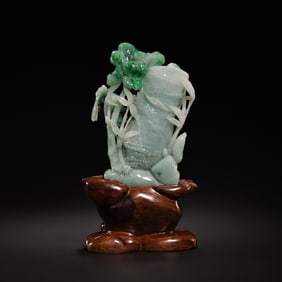 Chinese Jadeite Ornaments from the Qing Dynasty
