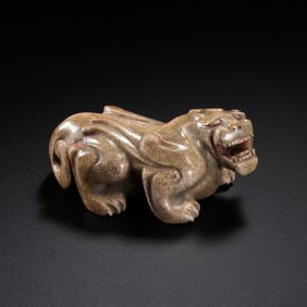 Chinese Han Dynasty Jade Beasts