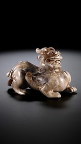 Chinese Han Dynasty Jade Beasts