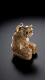 Jade beasts from the Western Zhou Dynasty in China