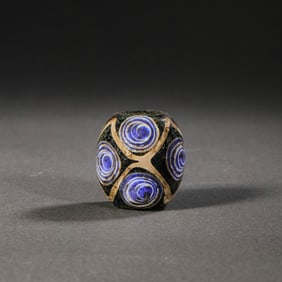 Chinese Han Dynasty Dragonfly Eye Glass Beads