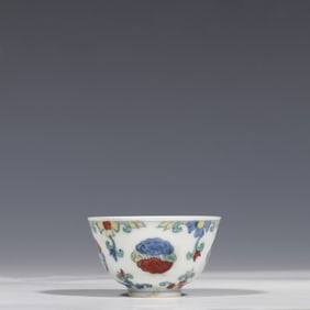 Chinese Ming Dynasty Chenghua period Doucai cup