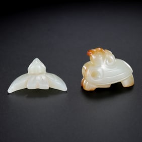 A group of Hetian jade pieces from the Western Zhou Dynasty, China
