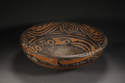 Painted pottery bowl of Majiayao culture in the Neolithic period of China