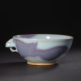 Chinese Northern Song Dynasty Jun kiln sky blue glaze hanging black tea set