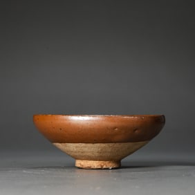 Chinese Northern Song Dynasty Cizhou kiln red glaze bowl
