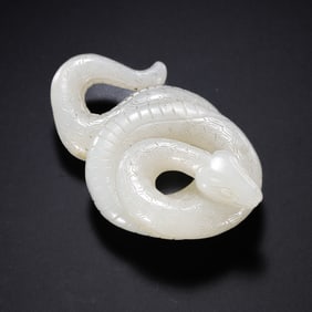 Chinese Qing Dynasty Hetian Jade Accessories
