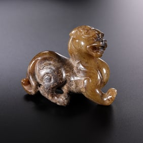 Hetian jade beasts before Ming Dynasty