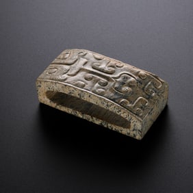 Hetian jade sword ornaments before the Ming Dynasty