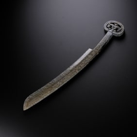 Hetian jade knife before Ming Dynasty