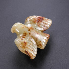 Hetian Jade Eagle before Ming Dynasty