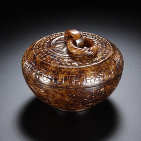 Hetian jade furnace before Ming Dynasty