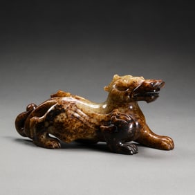 Hetian jade beasts before Ming Dynasty