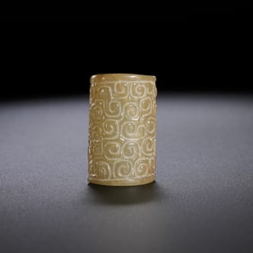 Hetian jade bridle before Ming Dynasty