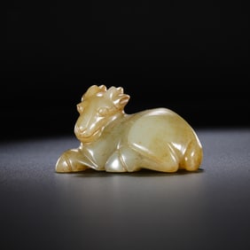Hetian jade beasts before Ming Dynasty