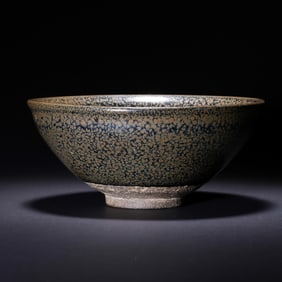 Chinese Southern Song Dynasty Jian Kiln Partridge Glaze Bowl