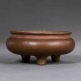 China Ming Xuande period bronze tripod censer