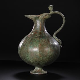 Ancient Chinese bronze pot