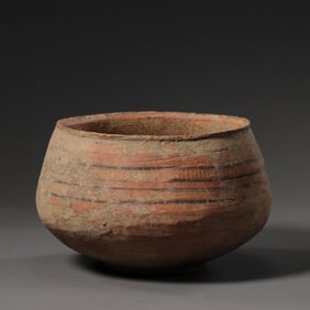 BEFORE THE MING DYNASTY COLORED POTTERY POTS