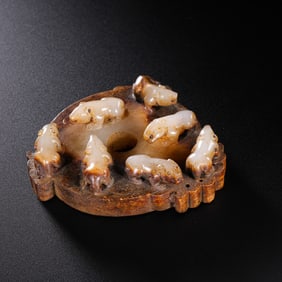 1ST TO 3RD CENTURY, HAN DYNASTY JADE BI