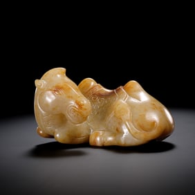 1ST TO 3RD CENTURY, JADE HORSE FROM HAN DYNASTY