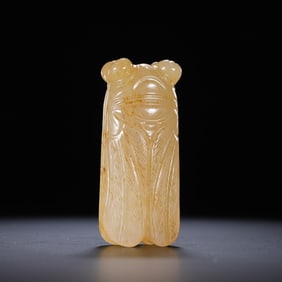 THE JADE CICADA FROM THE HAN DYNASTY (1ST TO 3RD CENTURIES)