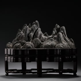 LINGBI STONE CARVINGS FROM THE QING DYNASTY, CHINA
