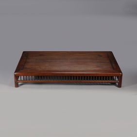 CHINESE QING DYNASTY HUANGHUALI WOOD KANG TABLE
