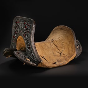 CHINESE QING DYNASTY SADDLE