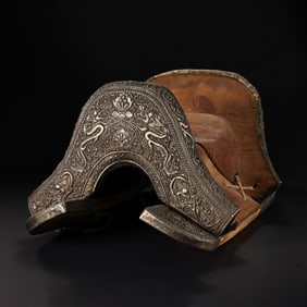 CHINESE QING DYNASTY SADDLE