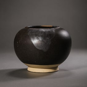 CHINESE TANG DYNASTY LUSHAN FLOWER GLAZE JAR