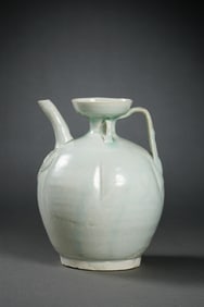 CHINESE SOUTHERN SONG DYNASTY HUTIAN KILN GREEN GLAZE POT