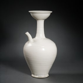 CHINESE LIAO DYNASTY WHITE PORCELAIN ARMOR