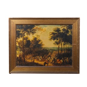 18CENTURY, EUROPEAN OIL PAINTING